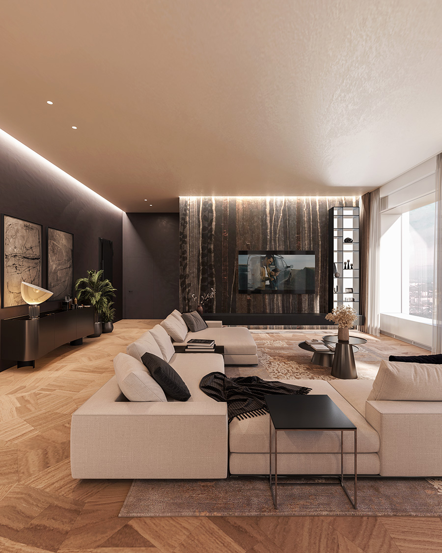 Park Avenue renovation apartment living