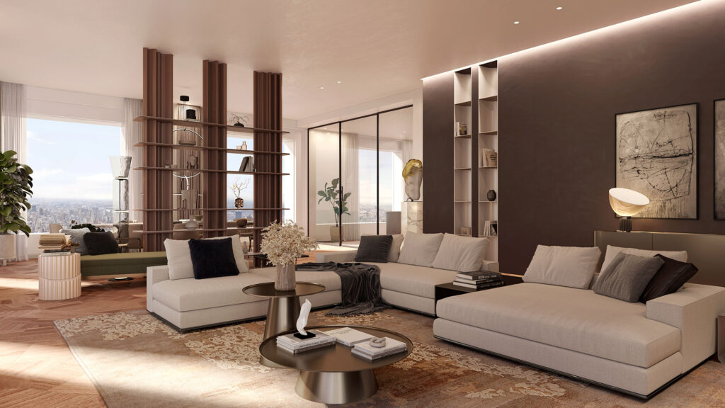 Park Avenue project renovation living