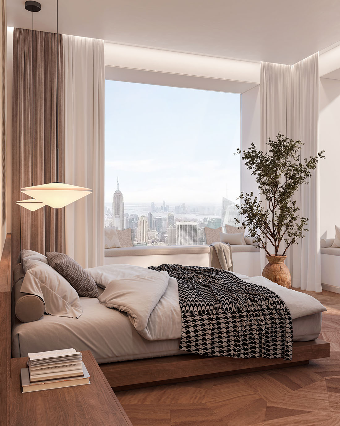 Park Avenue renovation project bed