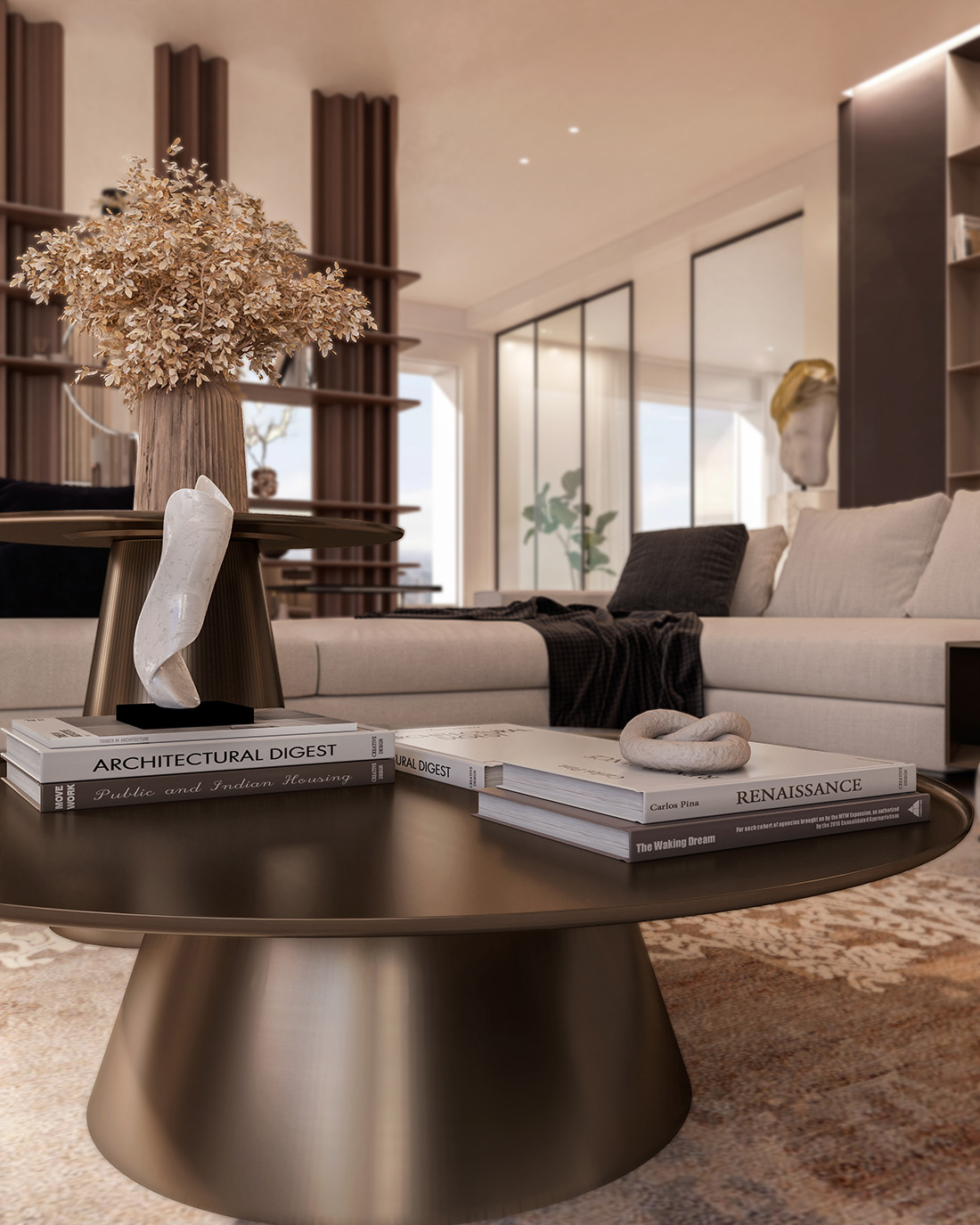 Park Avenue renovation project coffetable