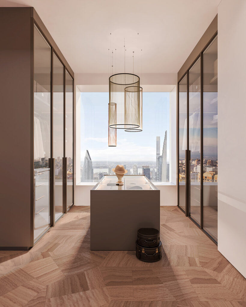 Park Avenue renovation walkin closet