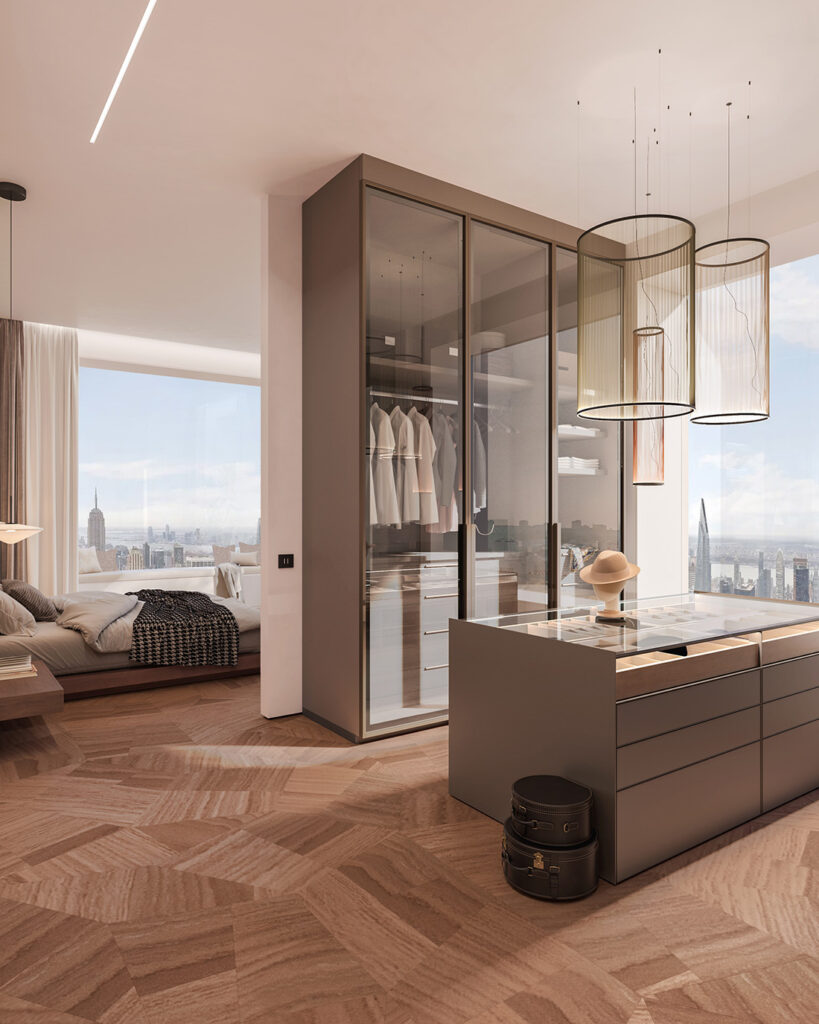 Park Avenue renovation walkincloset